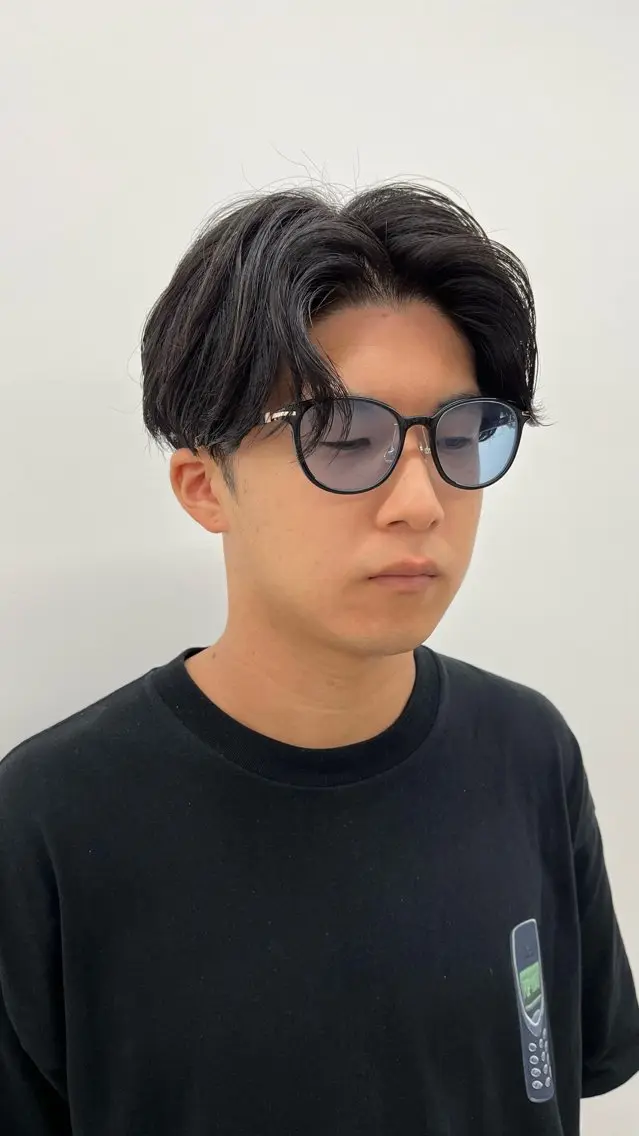 ショート パーマ メンズ 🏆メンズヘア特化 🥇代表りんぺーのヘアスタイル