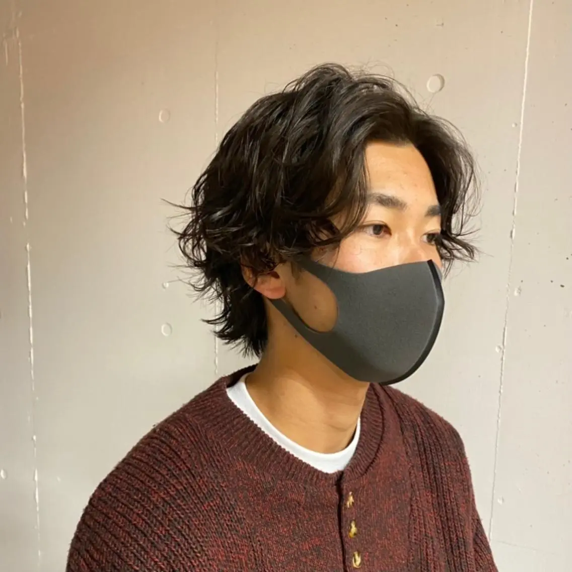 パーマ メンズ メンズパーマ Yuki☺︎パーマ レイヤーカットのヘアスタイル