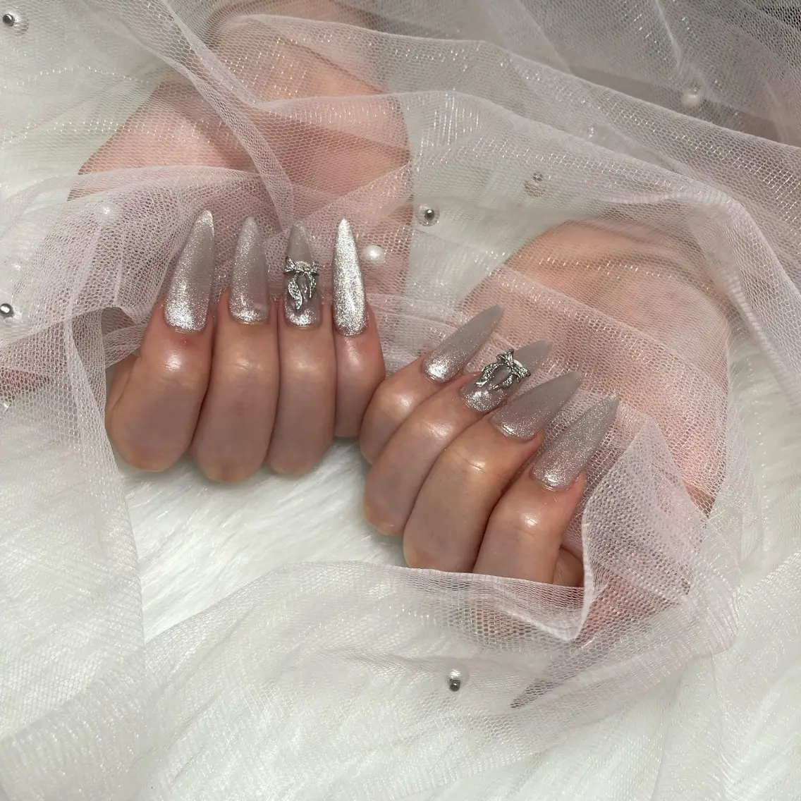 ネイル ハンドネイル 🎀Luana nail🧸‪♡⸝*のネイルデザイン