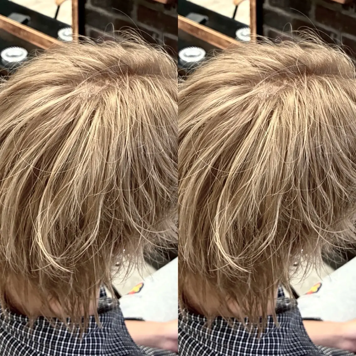 ショート カラー メンズ メンズブリーチ ベージュカラー ブリーチ ミルクティーベージュ ヘアカラー ⭐️メンズ特化⭐️ 上杉俊祐のヘアスタイル