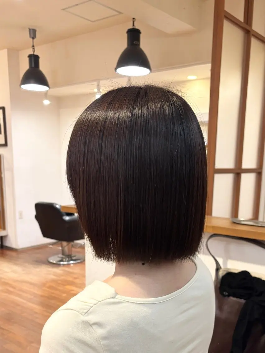 カラー 縮毛矯正 e’s中目黒/ あかりのヘアスタイル