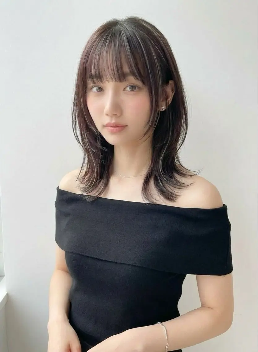 【5月限定】顔まわりレイヤーカット+カラーの写真