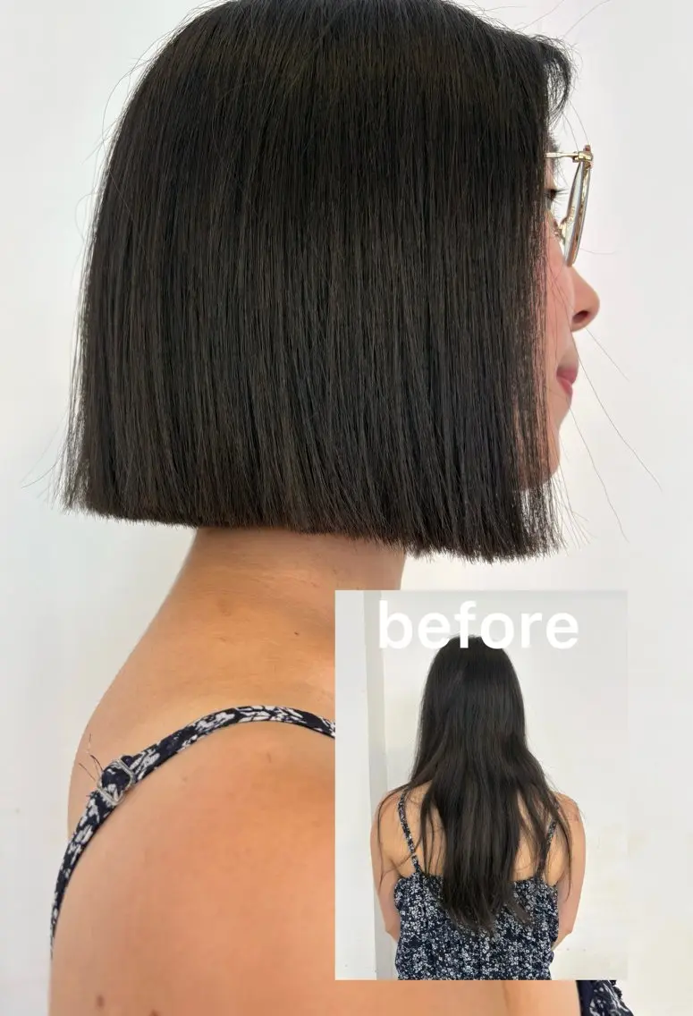 ショート 縮毛矯正 山口 紗季のヘアスタイル