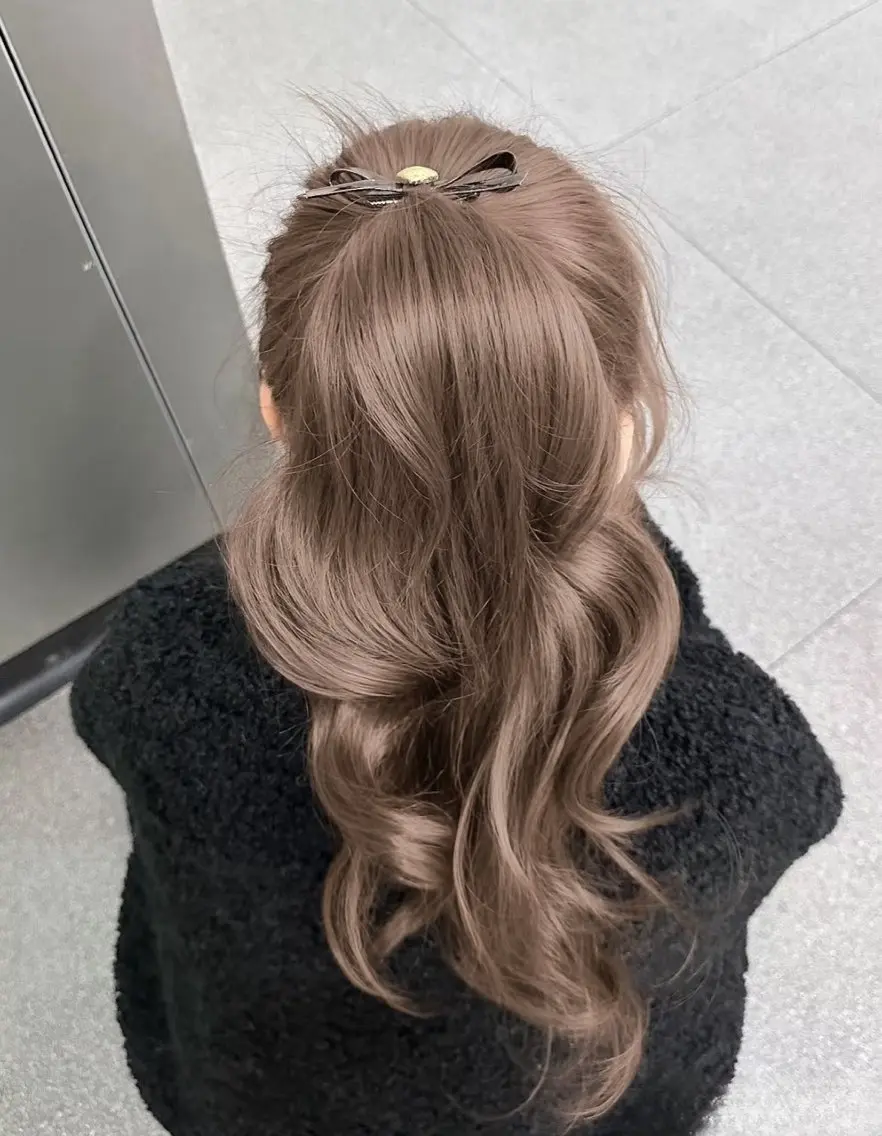 カラー ヘアカラー トリートメント 透明感カラー🎀艶髪 Anju/渋谷🎀のヘアスタイル