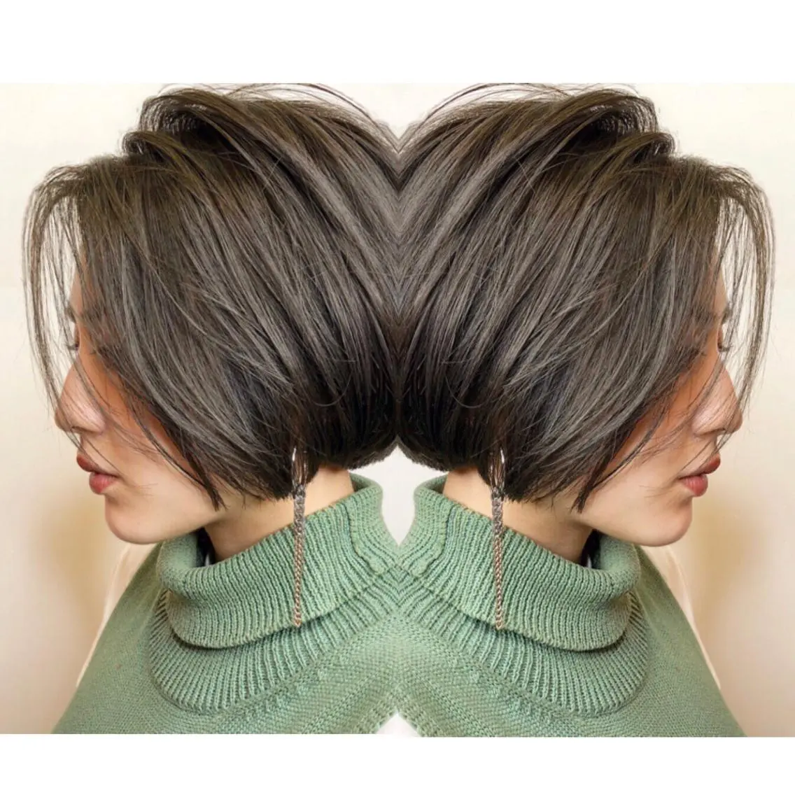 ショート カラー パーマ KONOMI スタイリストのヘアスタイル