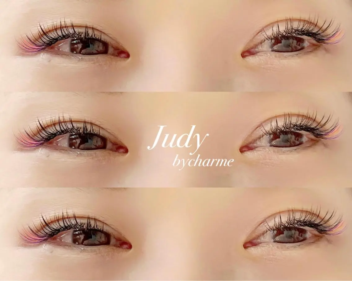 マツエク・マツパ 付け放題 フラットラッシュ パリジェンヌラッシュリフト セーブル マツエク Judy by charmeのマツエク・マツパデザイン
