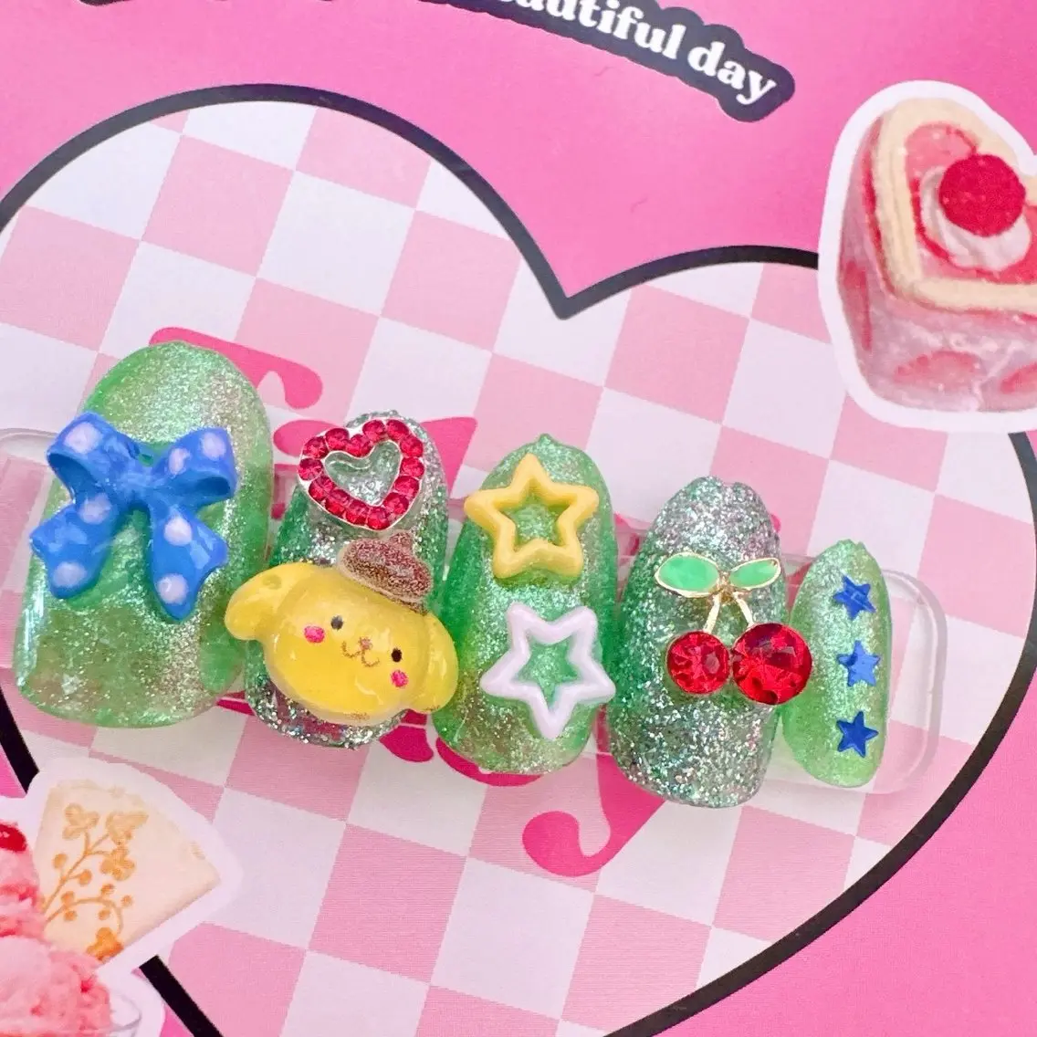 ネイル ハンドネイル MignonReve ♡EIMI🌈のネイルデザイン