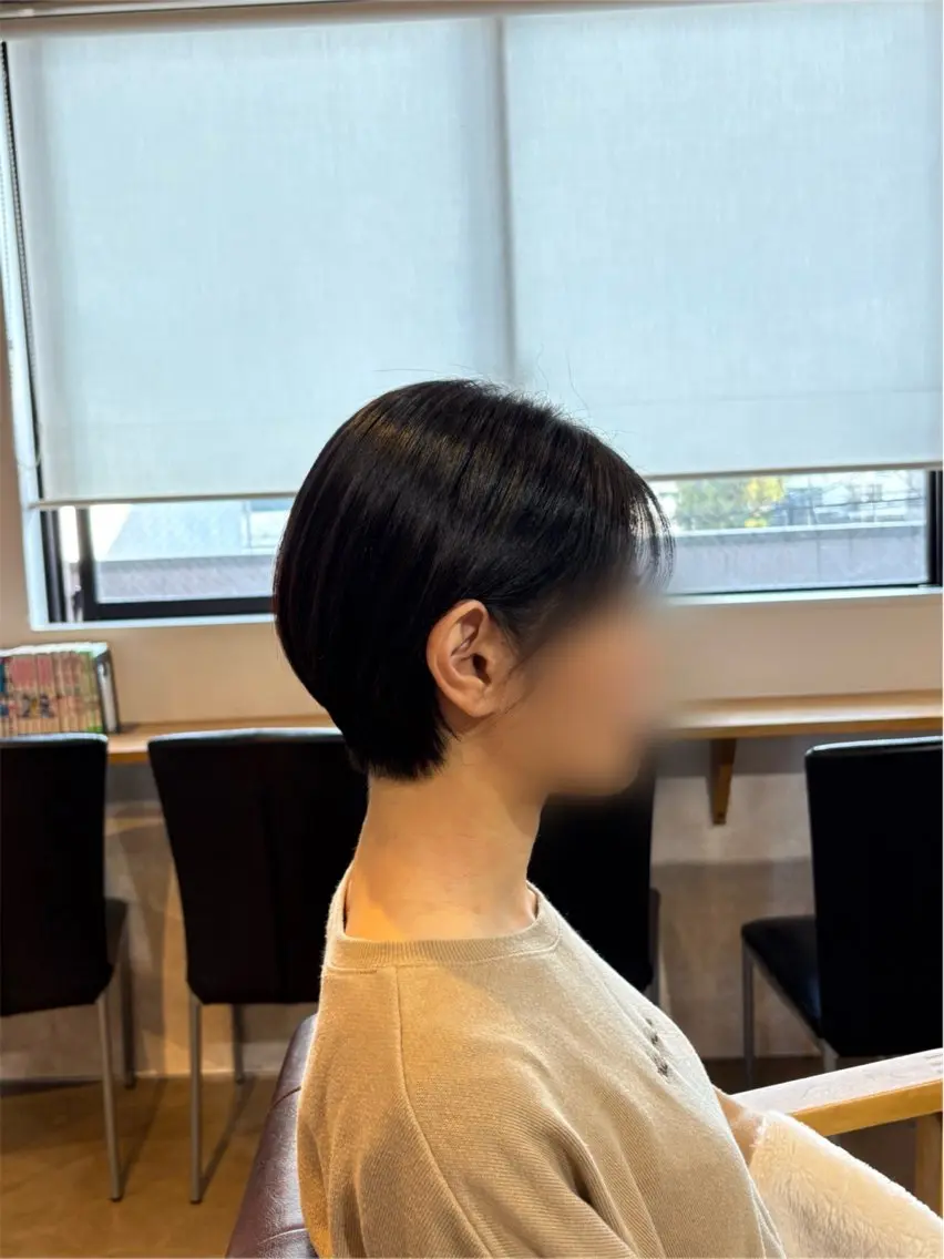 ショート 縮毛矯正 No.3 / かねたに🪞✨のヘアスタイル
