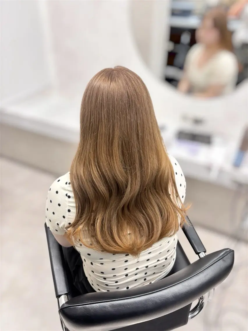 ロング カラー カット ヘアカラー ‪🔆‬ハイトーン ‪🔆‬AYAKAのヘアスタイル