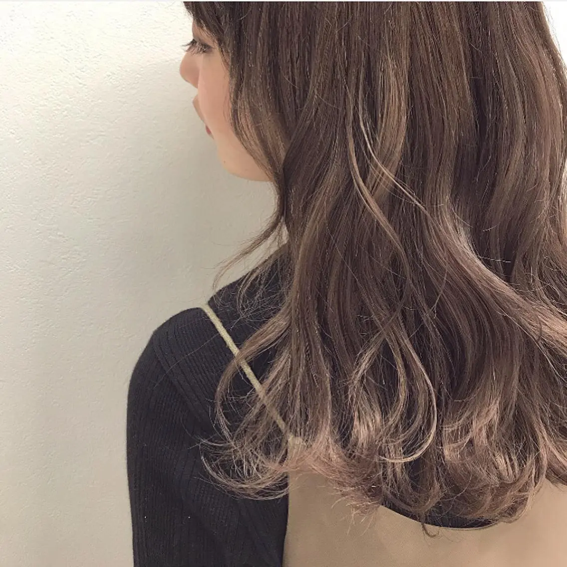 ロング カット ヘアカラー 店長福島成美/髪質 改善縮毛矯正/カラーのヘアスタイル