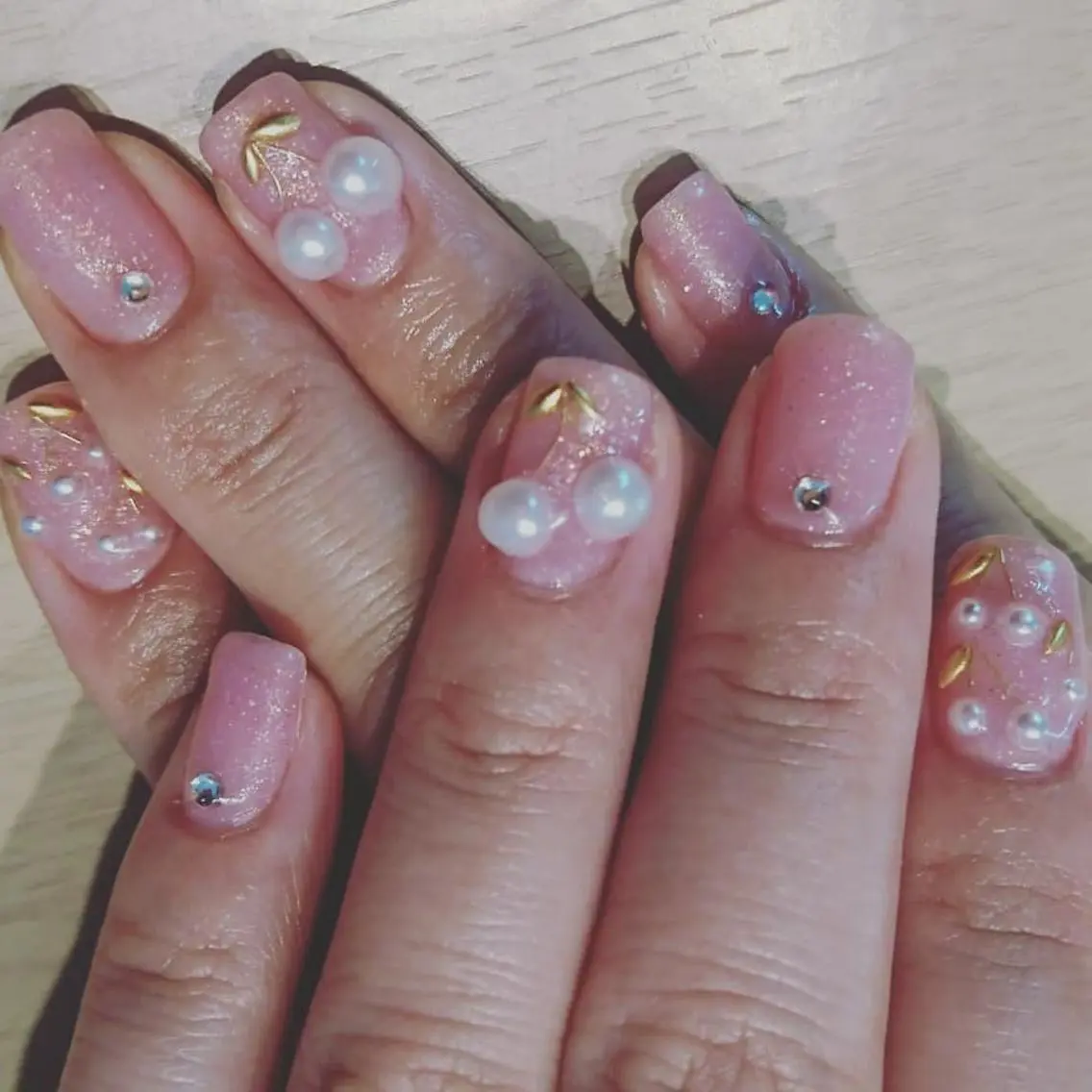 ネイル シンプルネイル ネイルスペースR 小林のネイルデザイン
