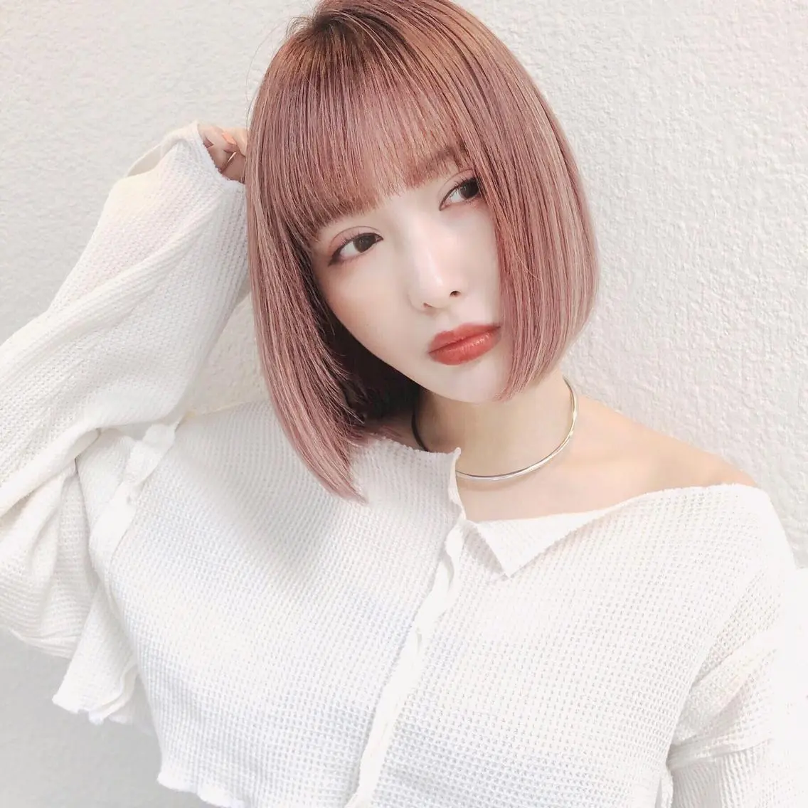 ショート カラー パーマ KONOMI スタイリストのヘアスタイル