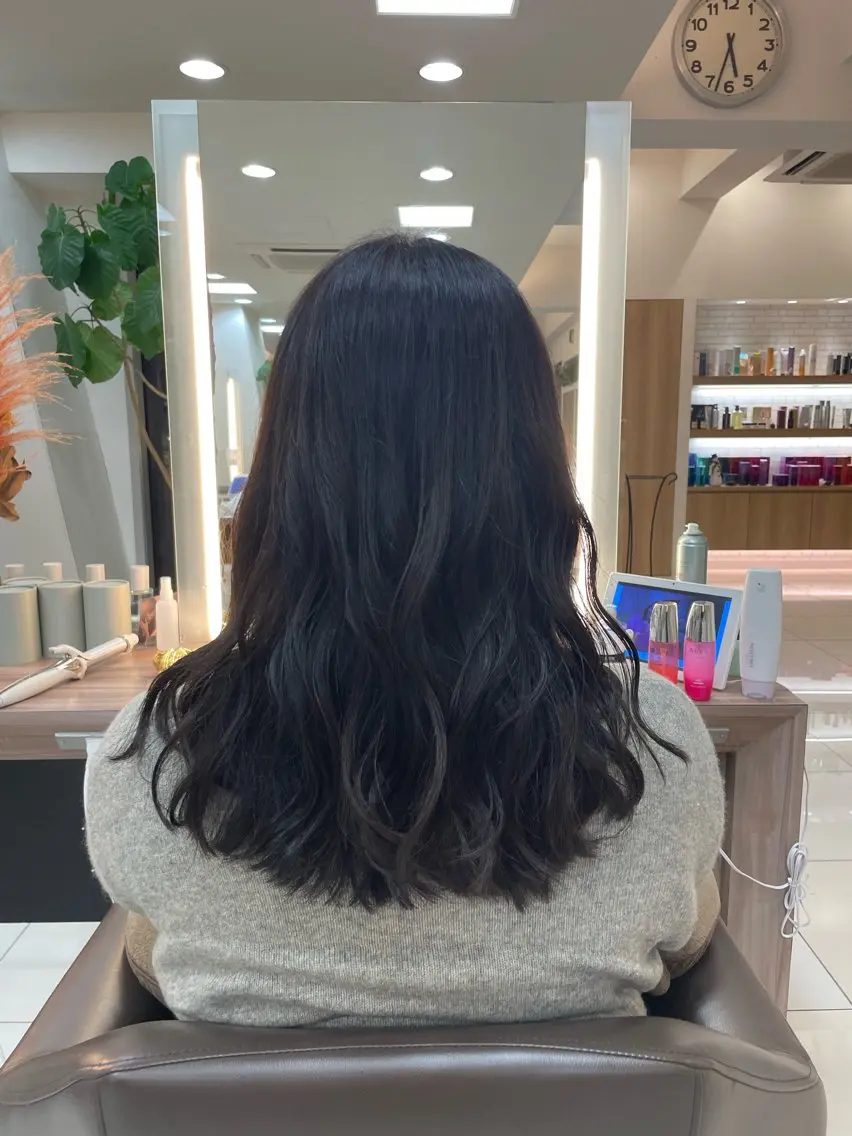 ロング カラー ヘアカラー ヘッドスパ/ 鎌倉 アズサのヘアスタイル