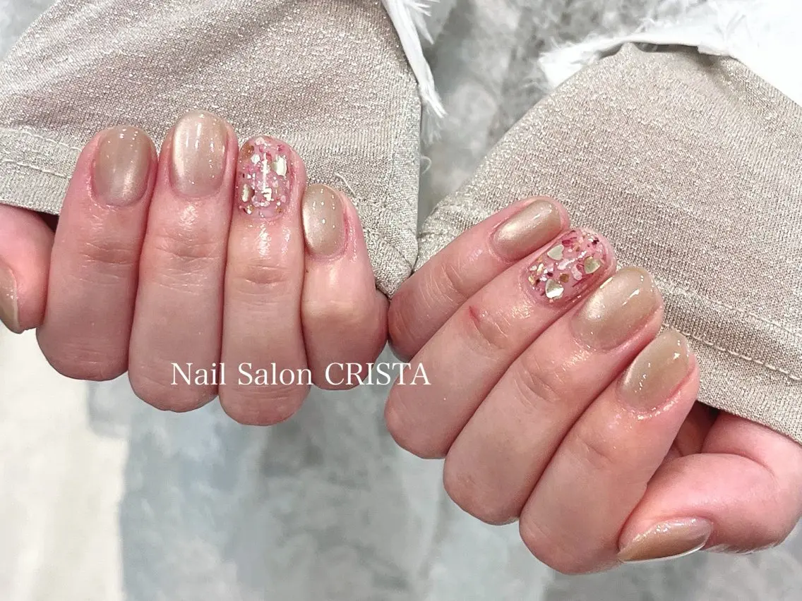 ネイル ハンドネイル CRISTA ヒナタのネイルデザイン