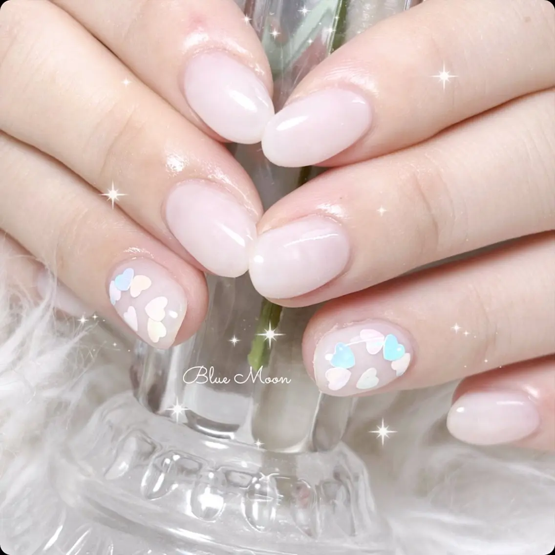 ネイル ハンドネイル フットネイル nail salon Blue Moonのネイルデザイン