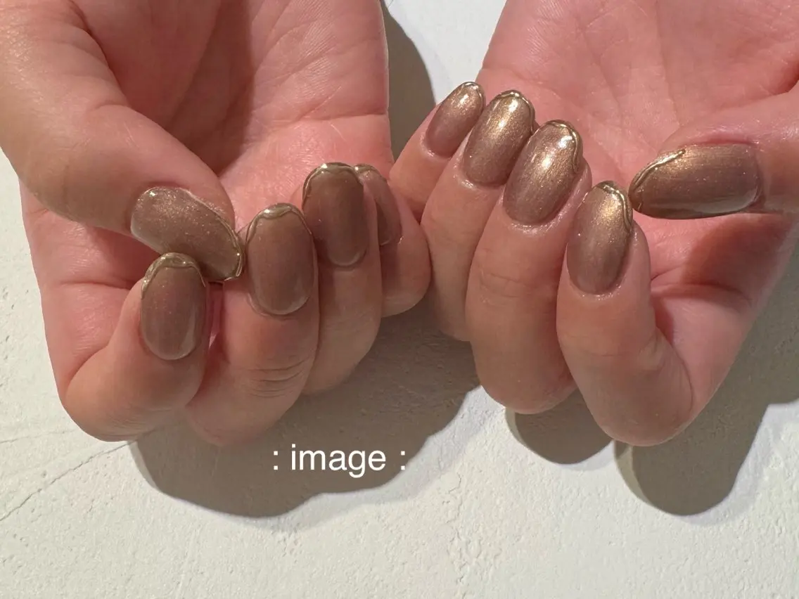 ネイル フレンチネイル オフィスネイル シンプルネイル ハンドネイル MARU NAIL Hinaのネイルデザイン