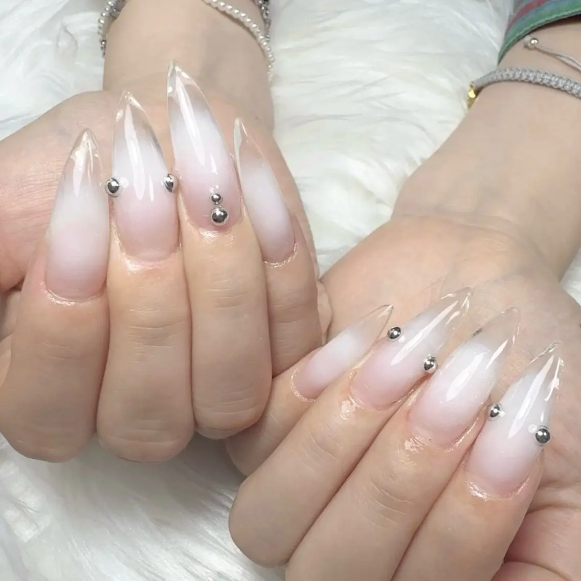 ネイル クリアネイル ハンドネイル L'ino nailのネイルデザイン
