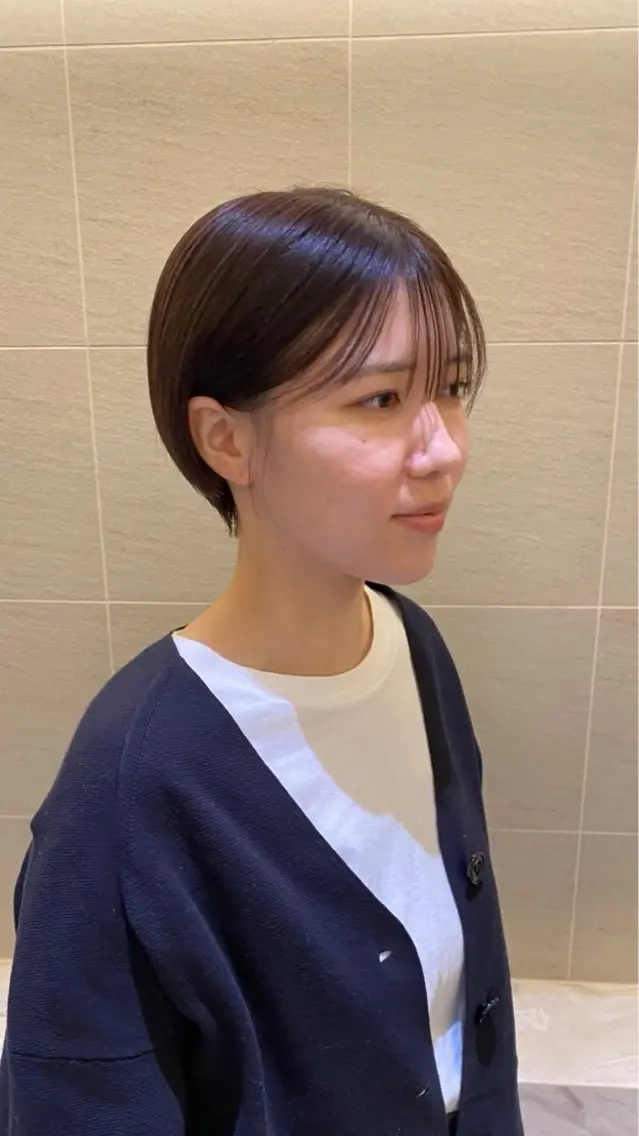 ショート カラー 《ショートカット》 ナミのヘアスタイル