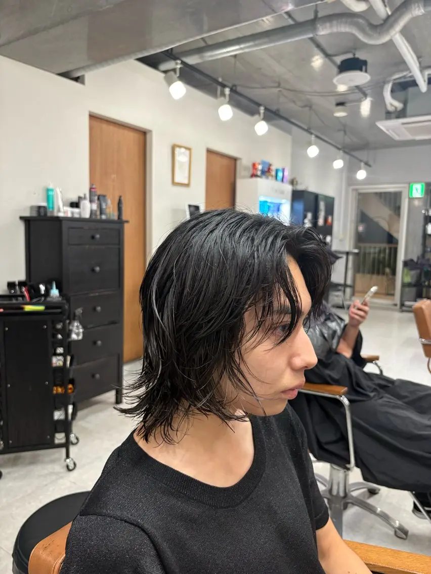 パーマ メンズ メンズパーマ 下北沢メンズパーマ 特化園田　楓莉のヘアスタイル