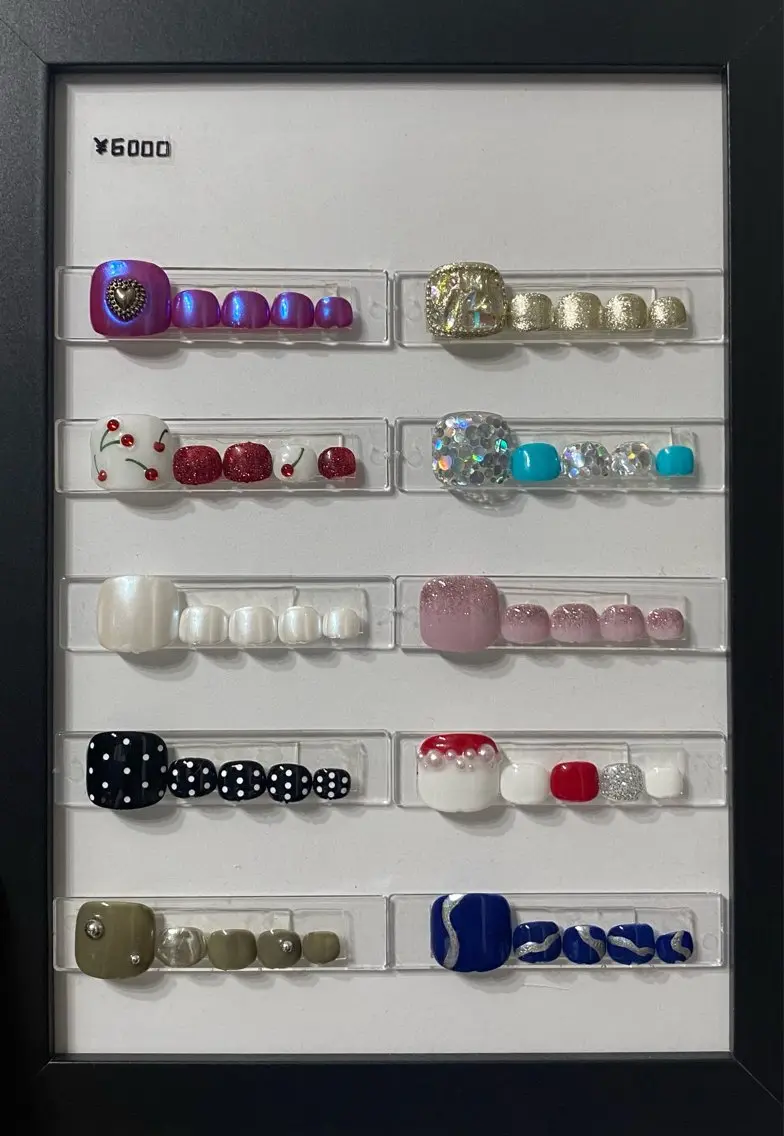 ネイル フットネイル RASLLY nailのネイルデザイン