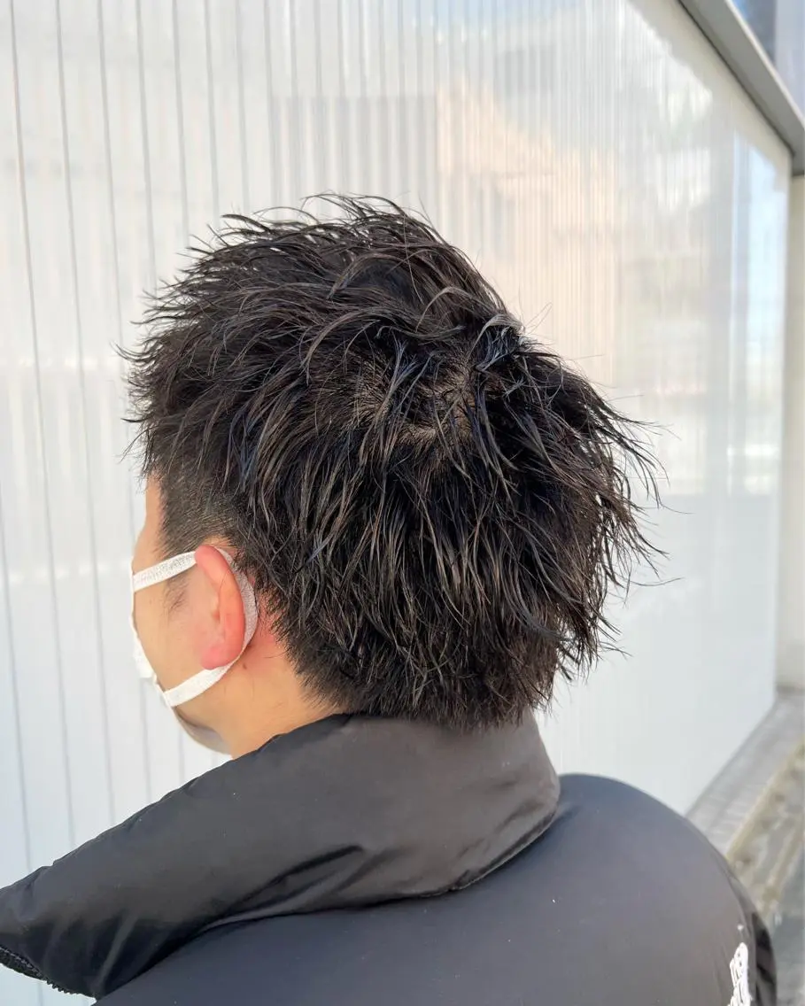 【メンズ限定】パーマスタイルの写真