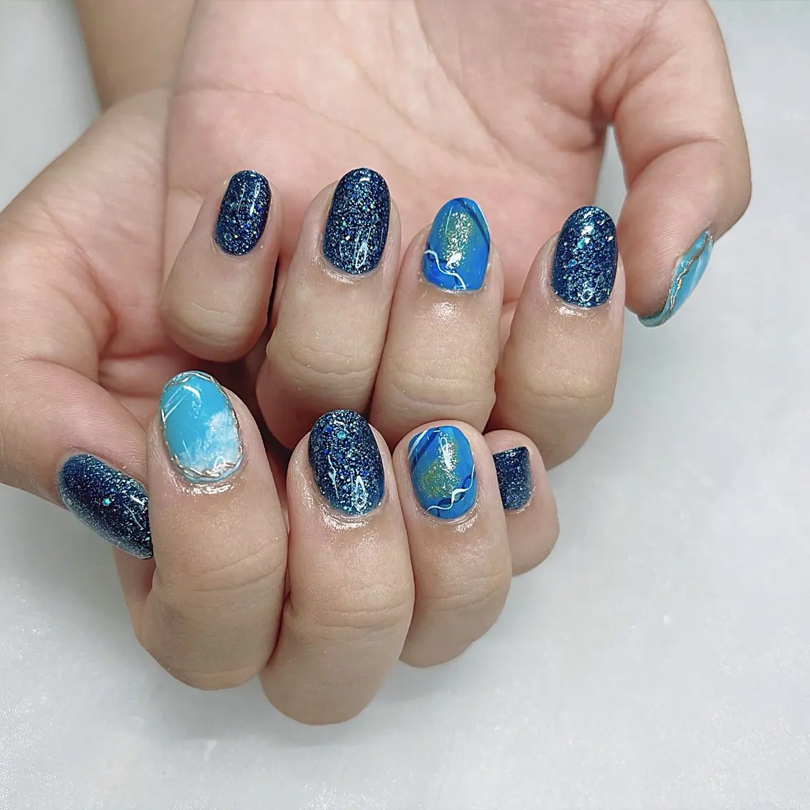 ネイル アートネイル piyo 🌼*・のネイルデザイン