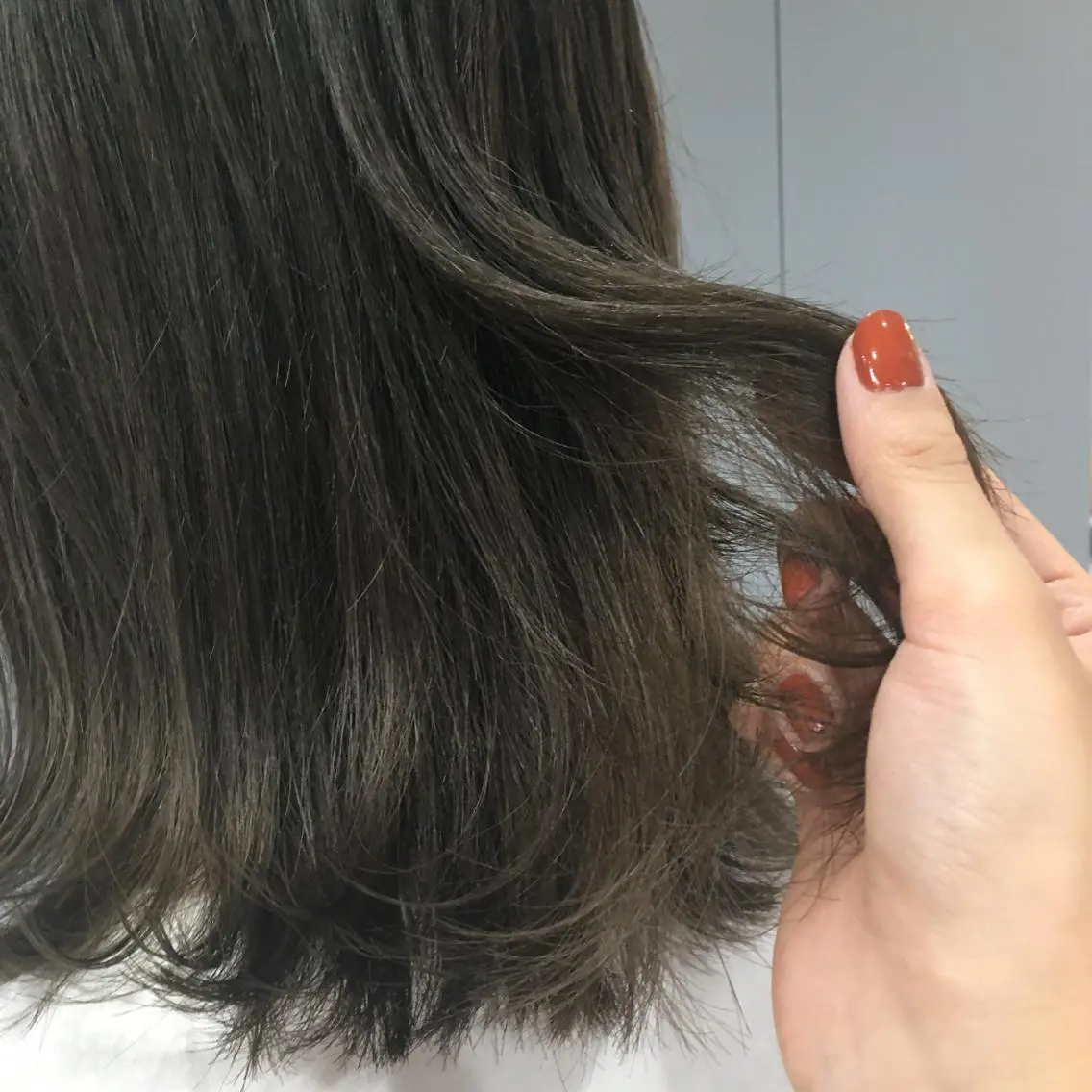 ミディアム カット ヘアカラー トリートメント 狩野 羅夢のヘアスタイル