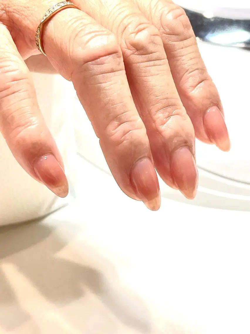 ネイル ワンカラーネイル ネイルサロン 深爪さんのお助け部屋のネイルデザイン