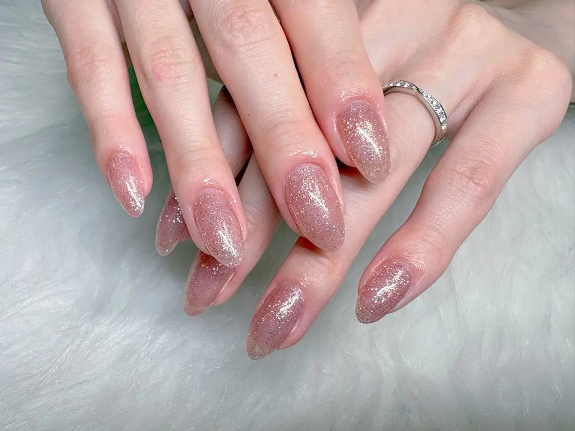 ネイル ラメ(グリッター) ハンドネイル エン Nail salonのネイルデザイン