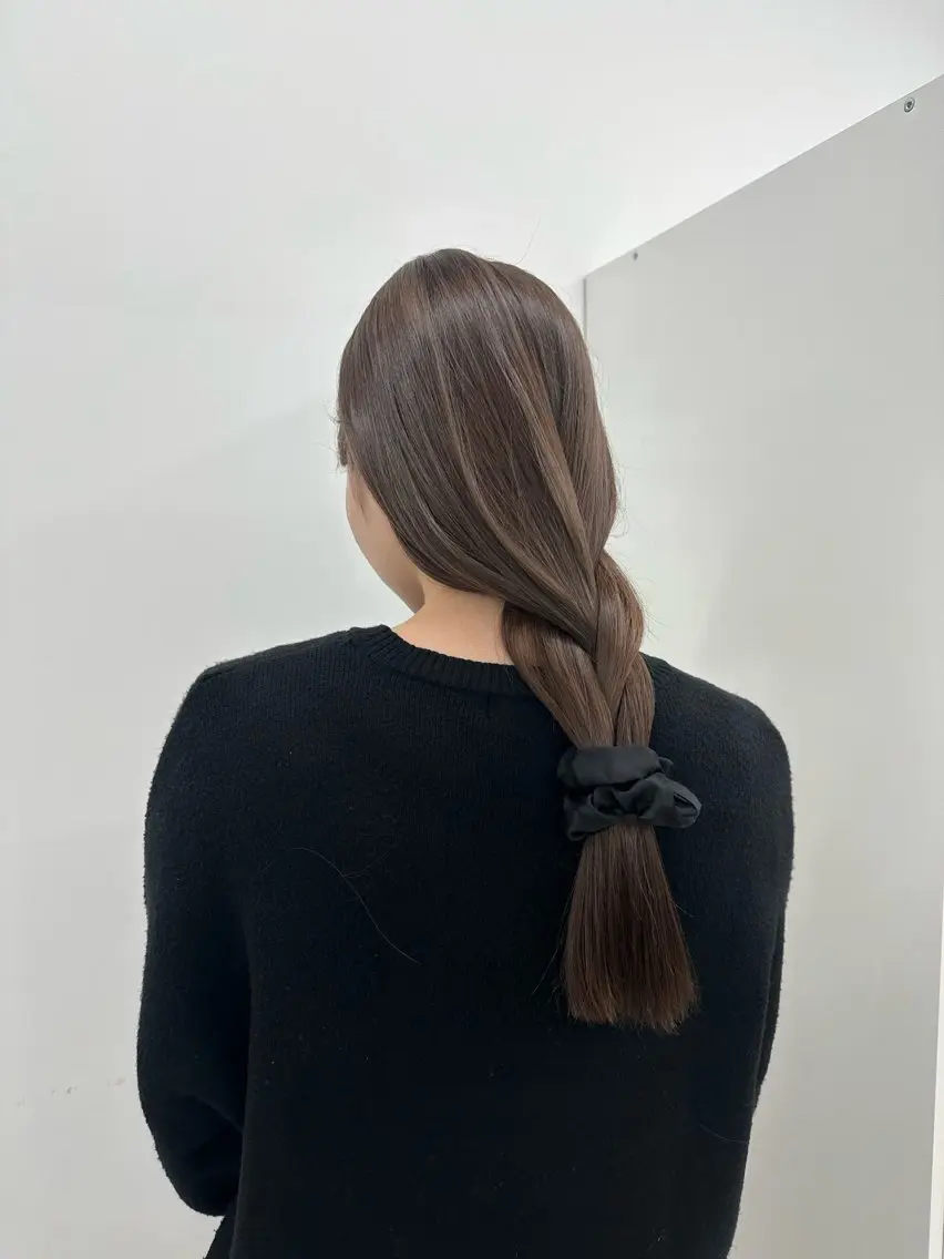 ロング カラー キッズ カット ヘアカラー トリートメント オトナヘア🌸 harukaのヘアスタイル