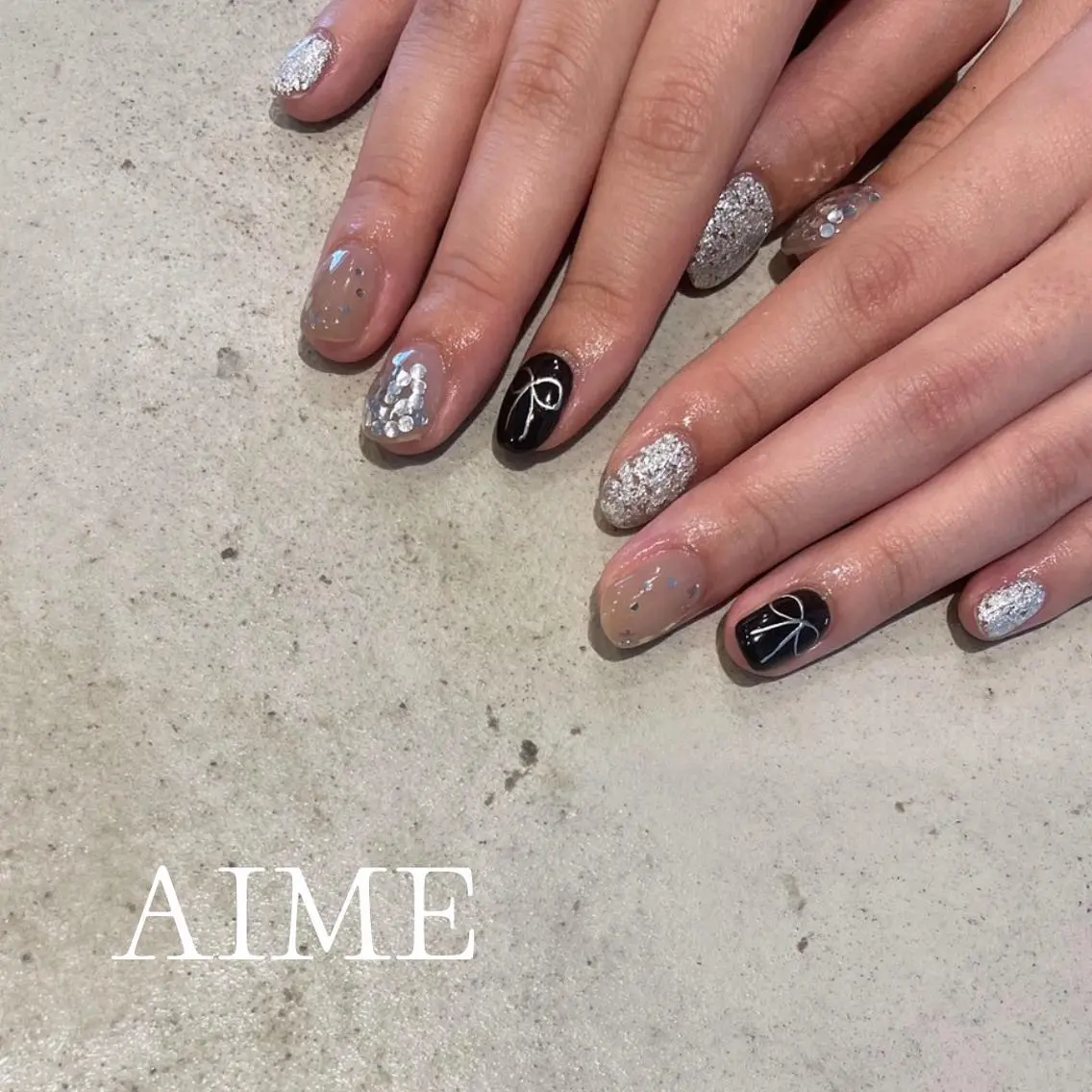 ネイル ハンドネイル AIME （momo）のネイルデザイン