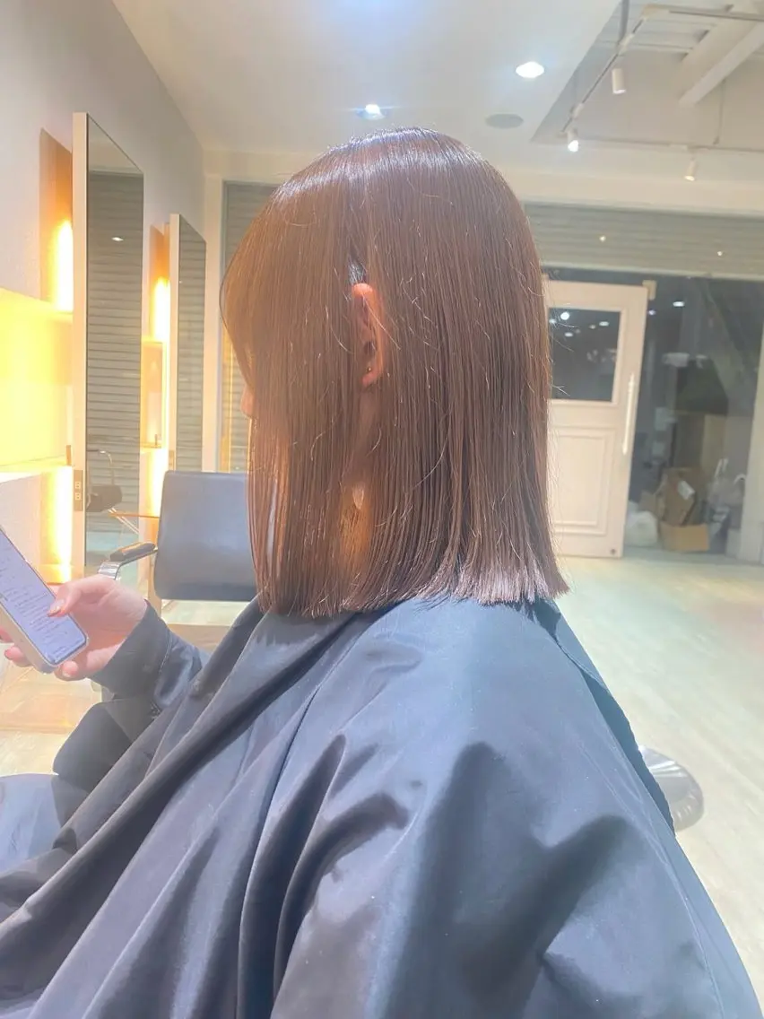 【レディース】カット＋ブリーチ無しダブルカラーの写真