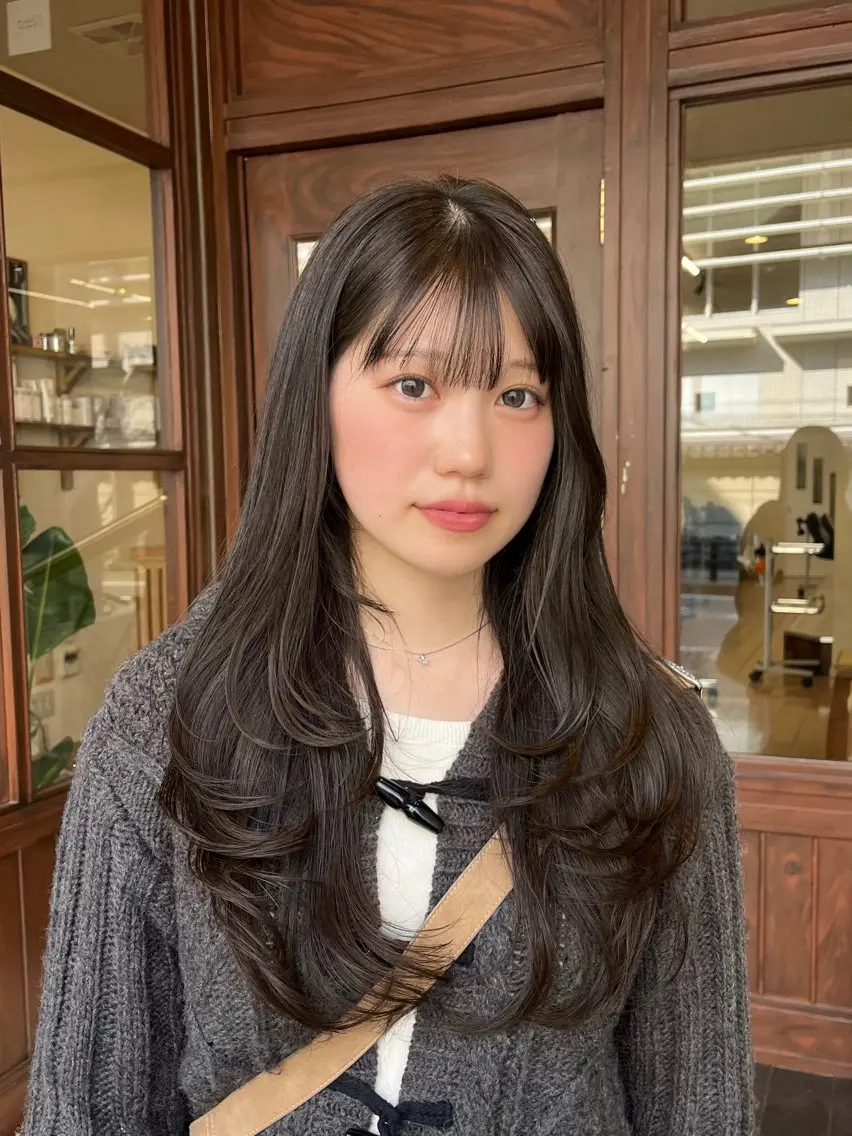 ロング カラー ヘアカラー Nidee 🎀 ayanoのヘアスタイル