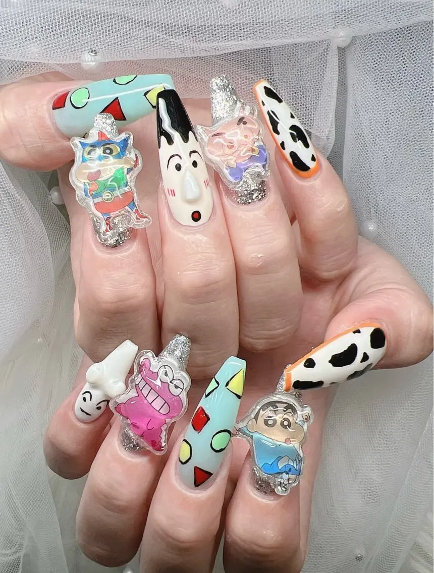 ネイル ハンドネイル Lee Nails チップ長さだし専門店のネイルデザイン