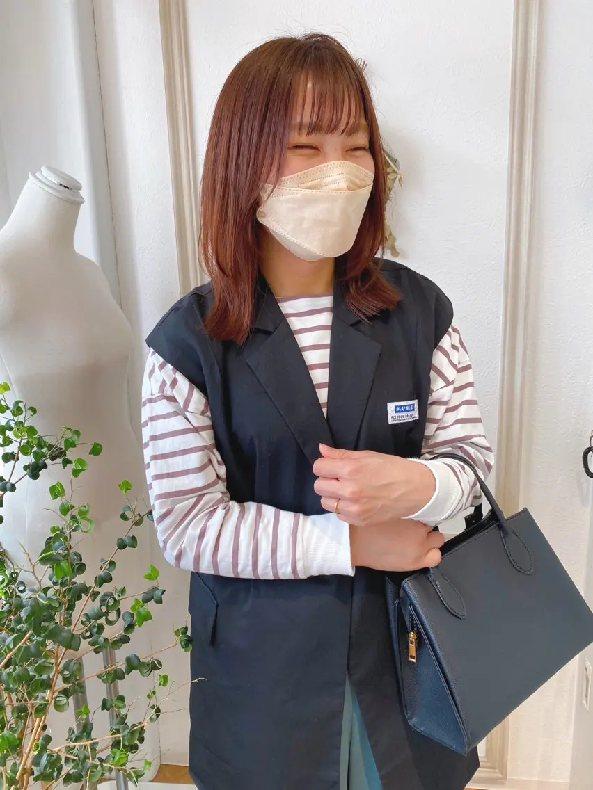 ミディアム merc. 福田茜のヘアスタイル