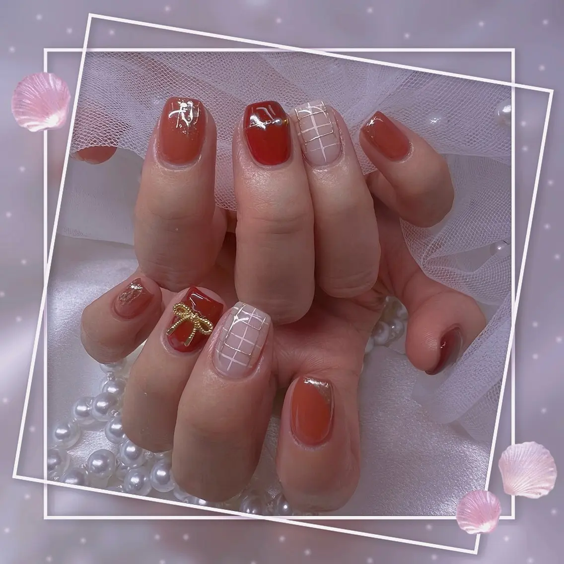 ネイル チークネイル ガーリー グラデーション マグネットネイル ピンク ハンドネイル ハンドケア Chill Nailsalonのネイルデザイン