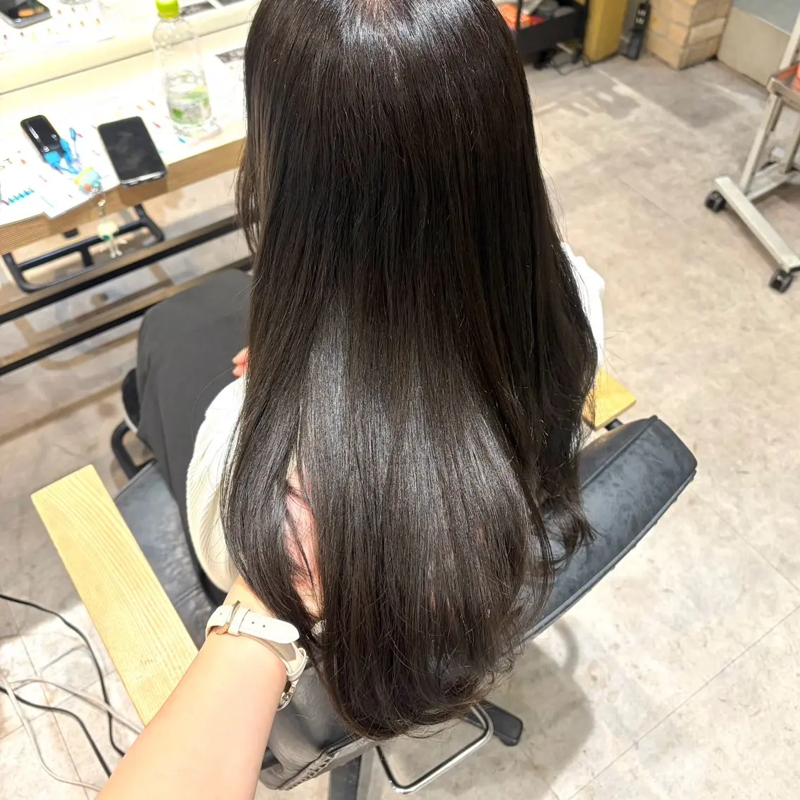 ロング カラー 透明感カラー オリーブカラー ヘアカラー しょう / 透明感カラー🍃のヘアスタイル