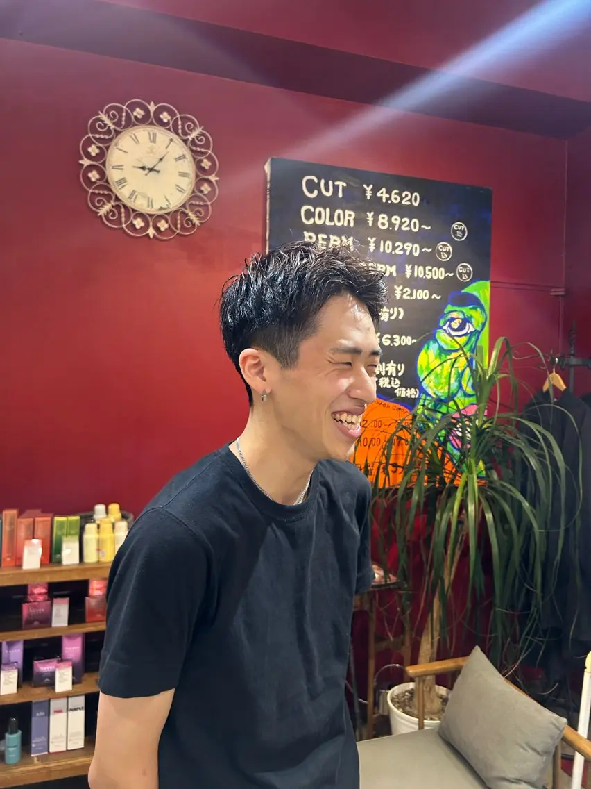 メンズ ORe'S HAIR BE　GLaDまなみのヘアスタイル