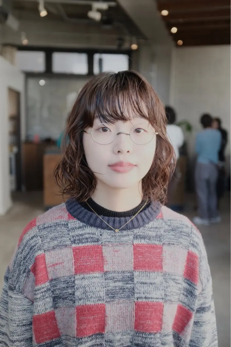 ミディアム パーマ 詩織/パーマ /代官山のヘアスタイル