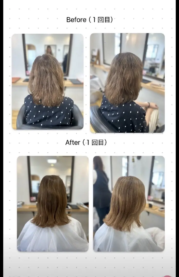 トリートメント MOLLA Junkoのヘアスタイル