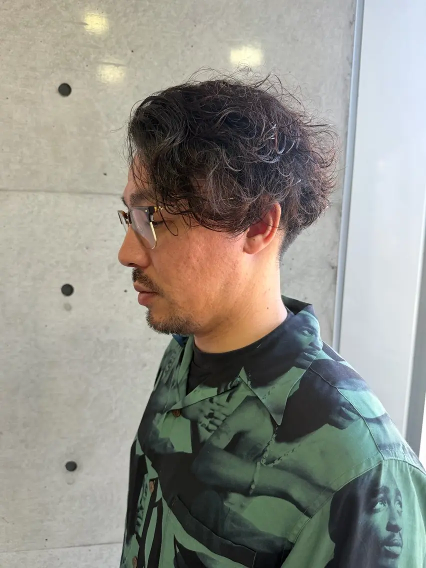 メンズ メンズパーマ カット ヘッドスパ RYUSEI/メンズ スタイル.パーマのヘアスタイル