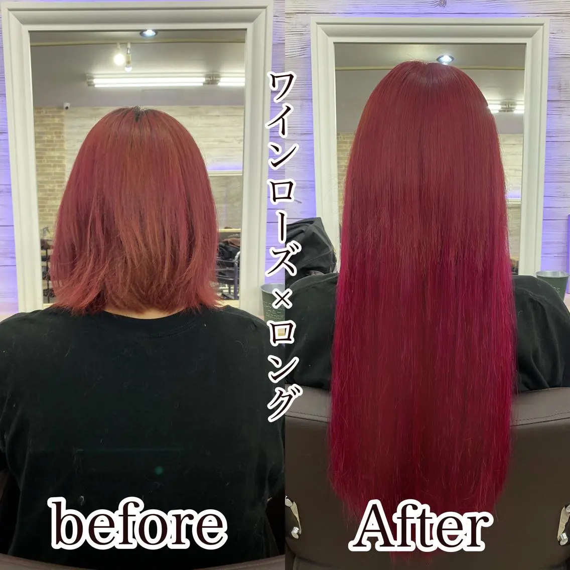 ミディアム カラー ヘアアレンジ ショートボブ 編み込みエクステ シールエクステ ミディアムパーマ バレイヤージュ FAAM Tsuneのヘアスタイル
