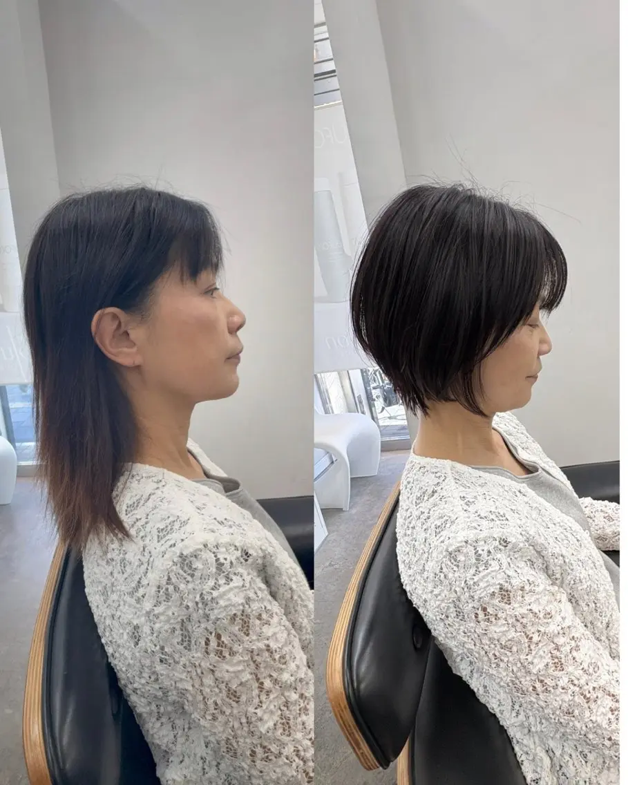 ショート ショートヘア カット 縮毛矯正 ✨美髪縮毛矯正× ショート/佐藤恵太のヘアスタイル