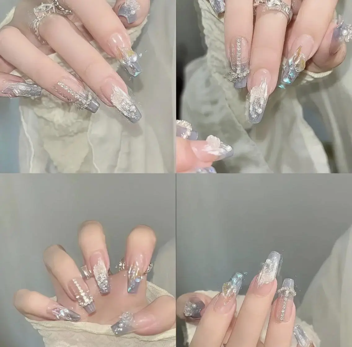 ネイル ネイルチップ Queen‘s なんのネイルデザイン