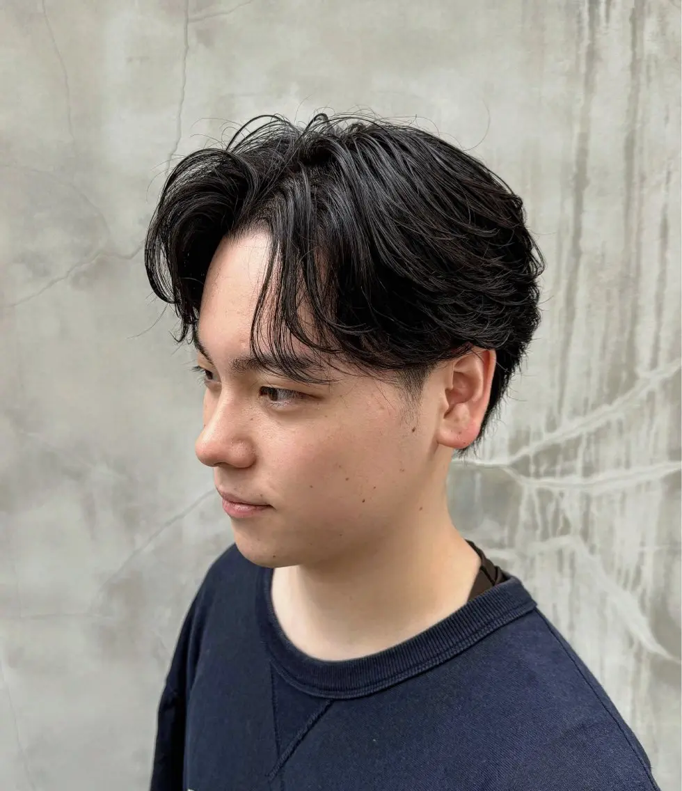 メンズカット＋"曲がる"メンズ縮毛矯正✂︎の写真