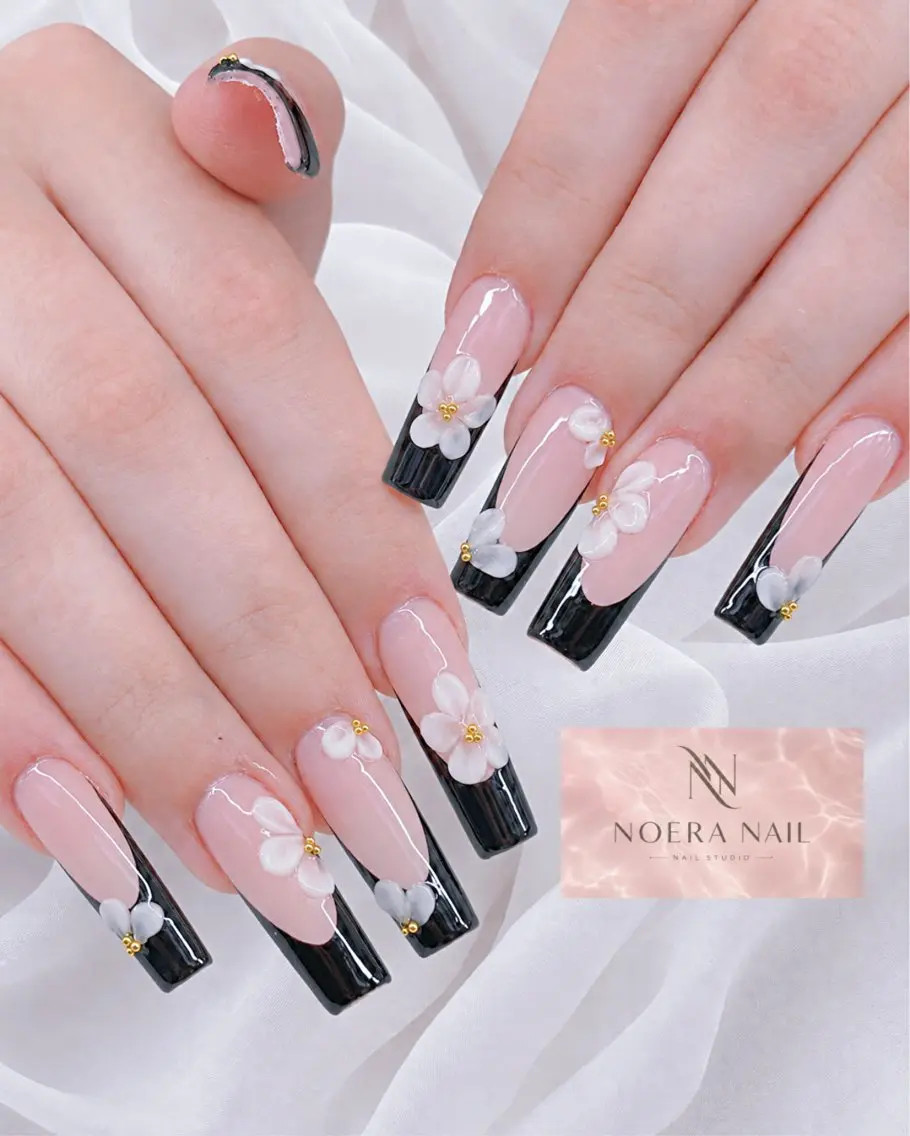 ネイル ハンドネイル ハンドケア NOERA NAIL チップ長さ出し大塚店のネイルデザイン
