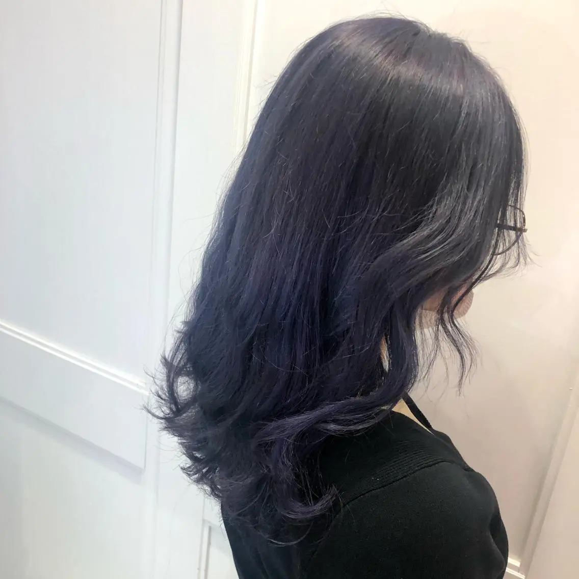 ロング 韓国風ヘア ヘアカラー 中島 沙也加のヘアスタイル
