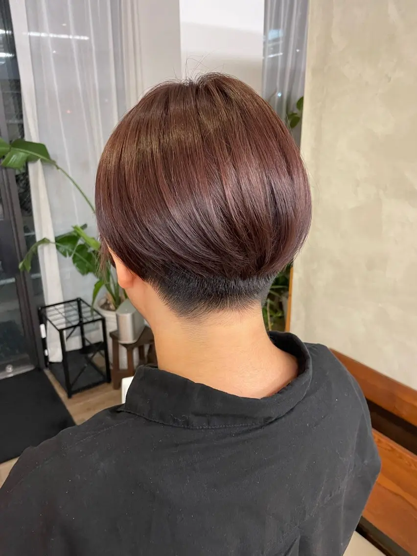 ショート メンズ カットパーマ募集中のヘアスタイル