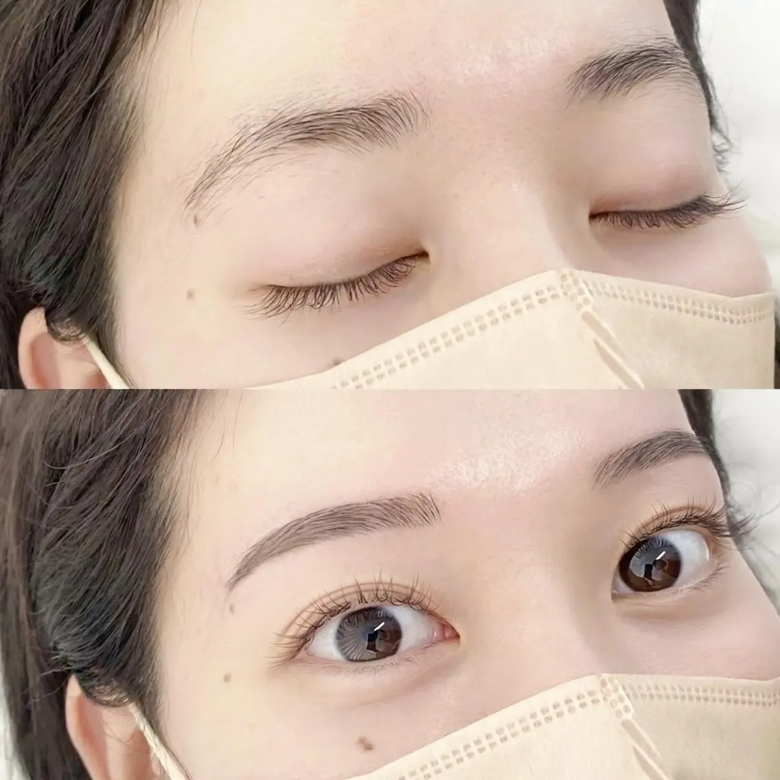 【10/11~10/24来店限定🎀トレーニングモデル】美眉スタイリング🤎アイブロウWAX+眉メイク込¥2000の写真