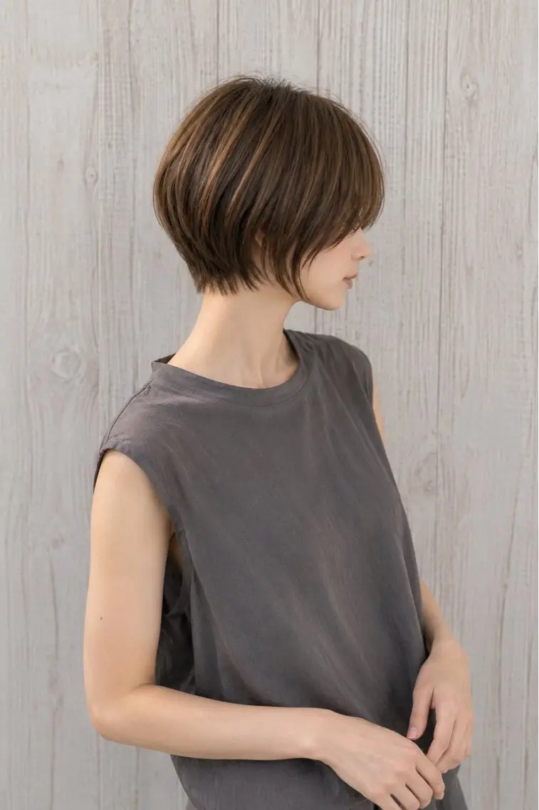 ショート ショートヘア 鈴木 悠のヘアスタイル